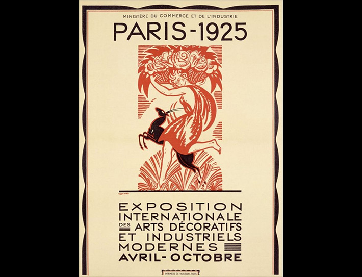 Paris 1925 International Exhibition Poster